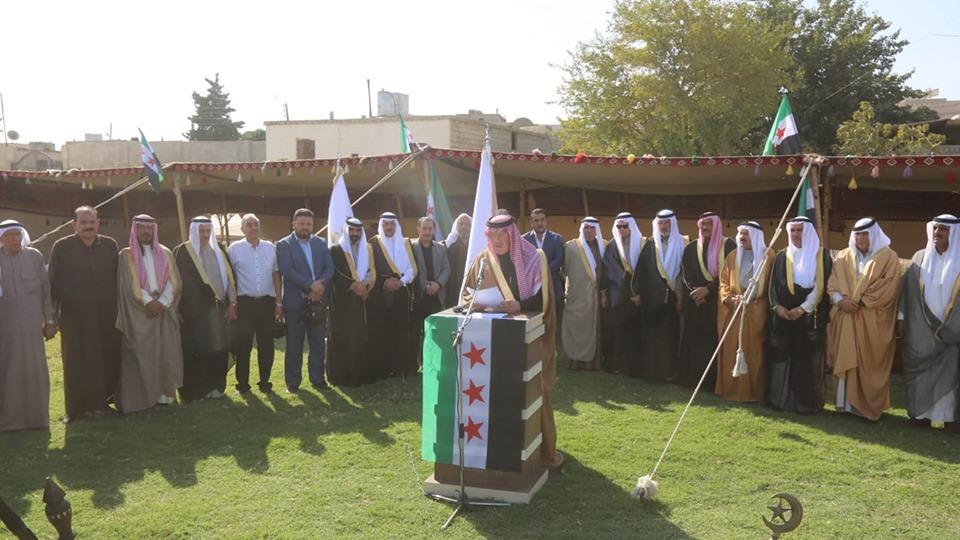 مجلس القبائل والعشائر السورية يعرب عن دعمه للعملية التركية شرق الفرات