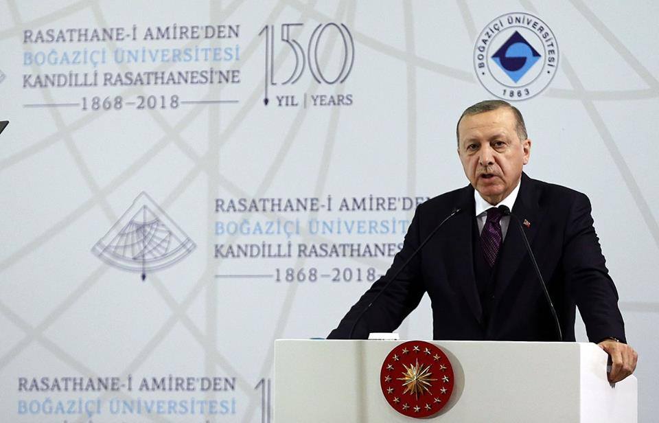 الرئيس التركي رجب طيب أردوغان في تعليقه عن أسباب الانتخابات الرئاسية المبكرة