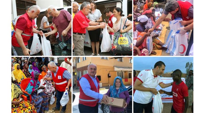 الهلال الأحمر التركي- كيزيلاى يكمل برنامج ذبح وتوزيع الأضاحي في 51 دولة في 4 قارات